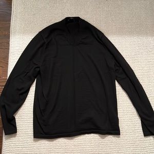 Vince black sweater.  Large.  Great condition.  Wool and cashmere.
